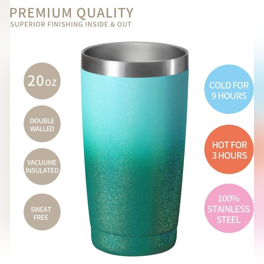B2G1F 20oz Ombre Stainless Steel Tumbler NEW